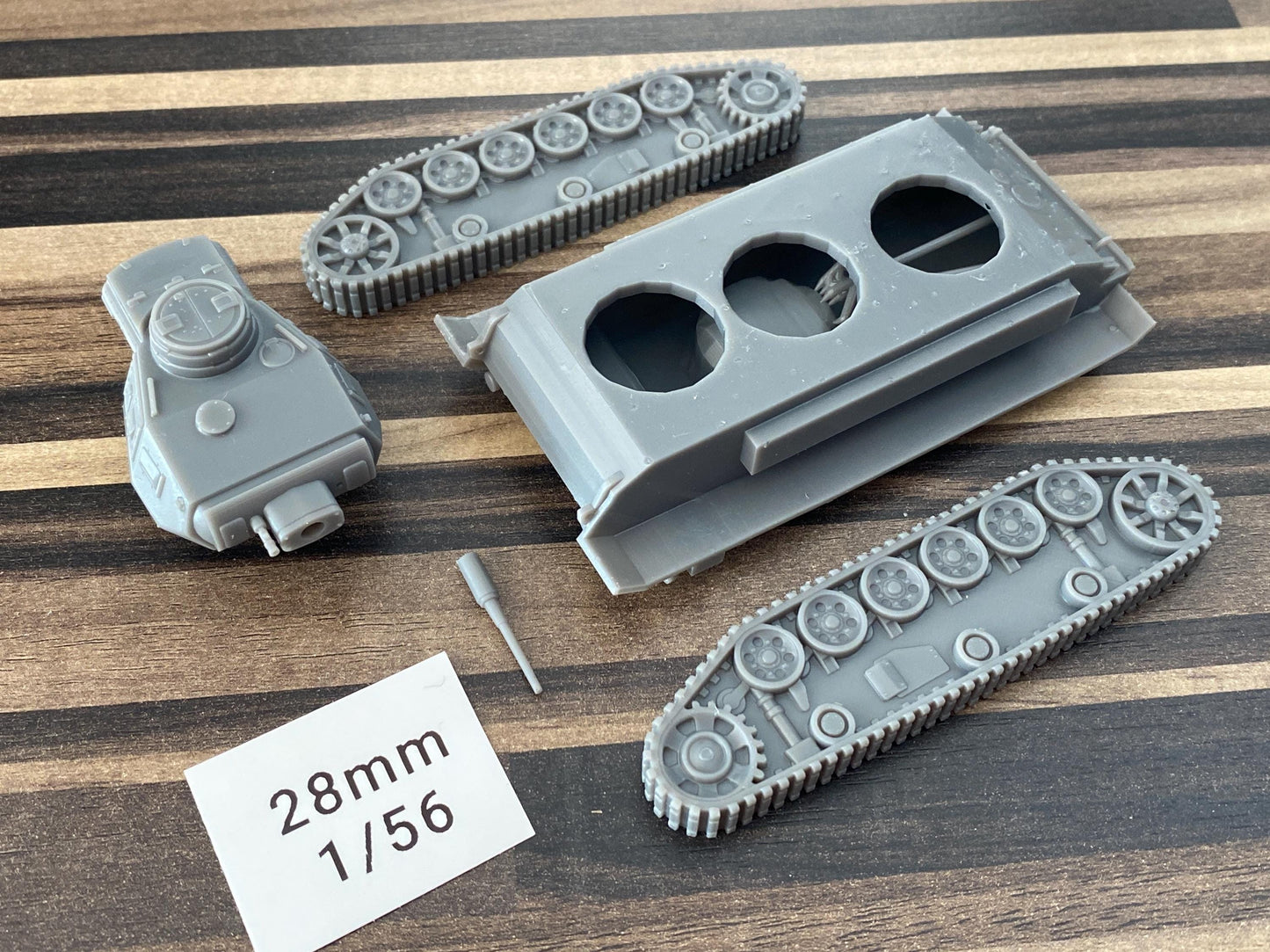 PZ.KPFW III Ausf-J - WW2 German Tank - 3D Resin Printed 28mm / 20mm / 15mm Miniature Tabletop Wargaming Combat Vehicle