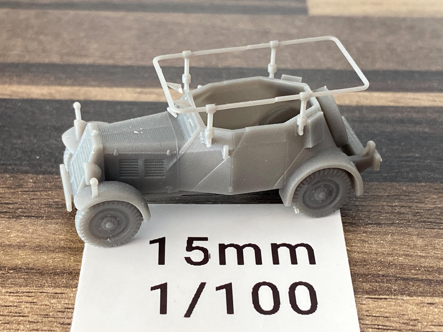 Kfz. 14 German WW2 Communications Vehicle - 3D Resin Printed 28mm / 20mm / 15mm Miniature Tabletop Wargaming Vehicle