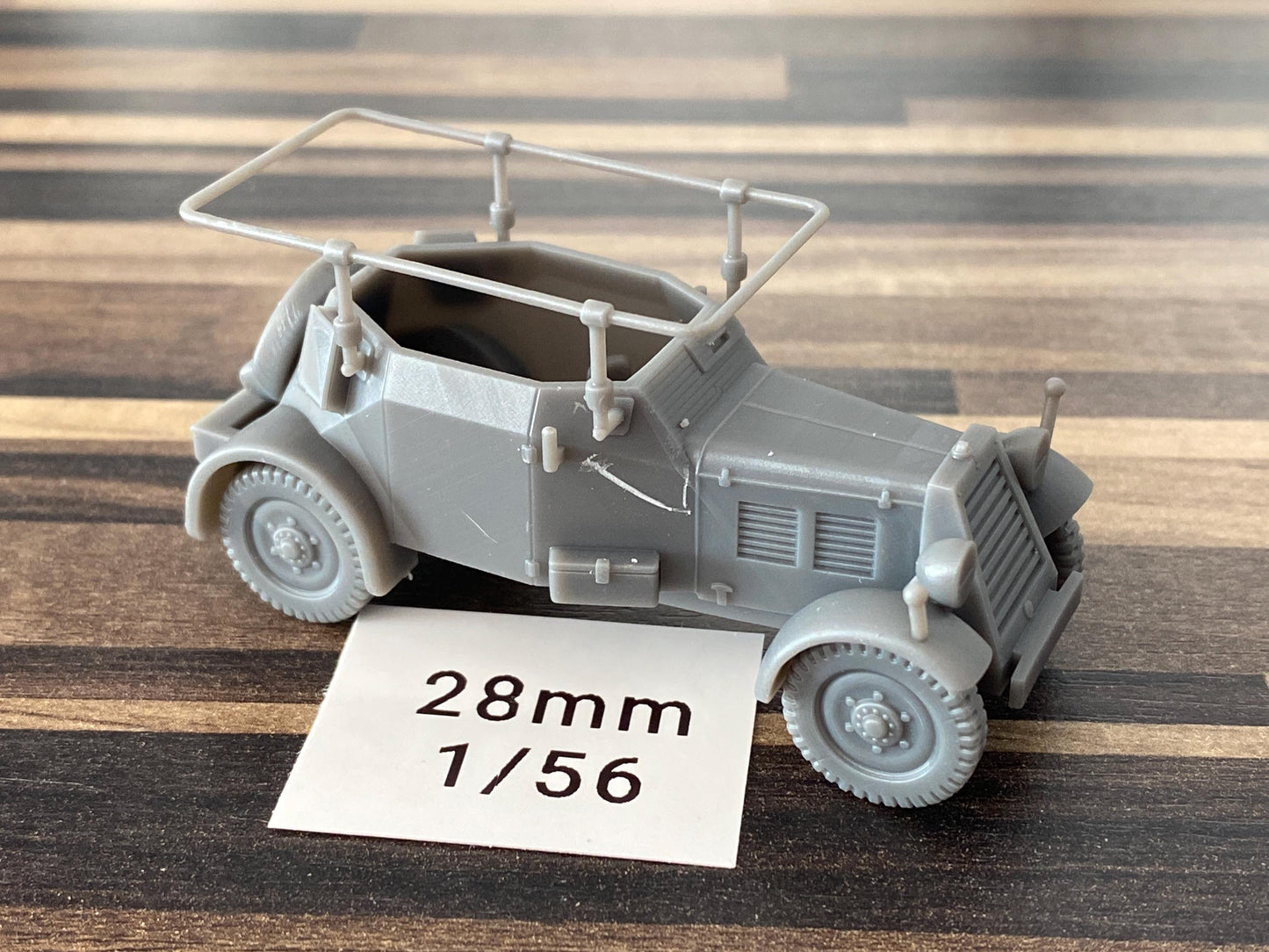 Kfz. 14 German WW2 Communications Vehicle - 3D Resin Printed 28mm / 20mm / 15mm Miniature Tabletop Wargaming Vehicle