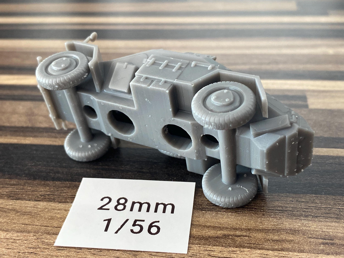 SD KFZ 222 German WW2 Light reconnaissance vehicle  - 3D Resin Printed 28mm / 20mm / 15mm Miniature Tabletop Wargaming Vehicle