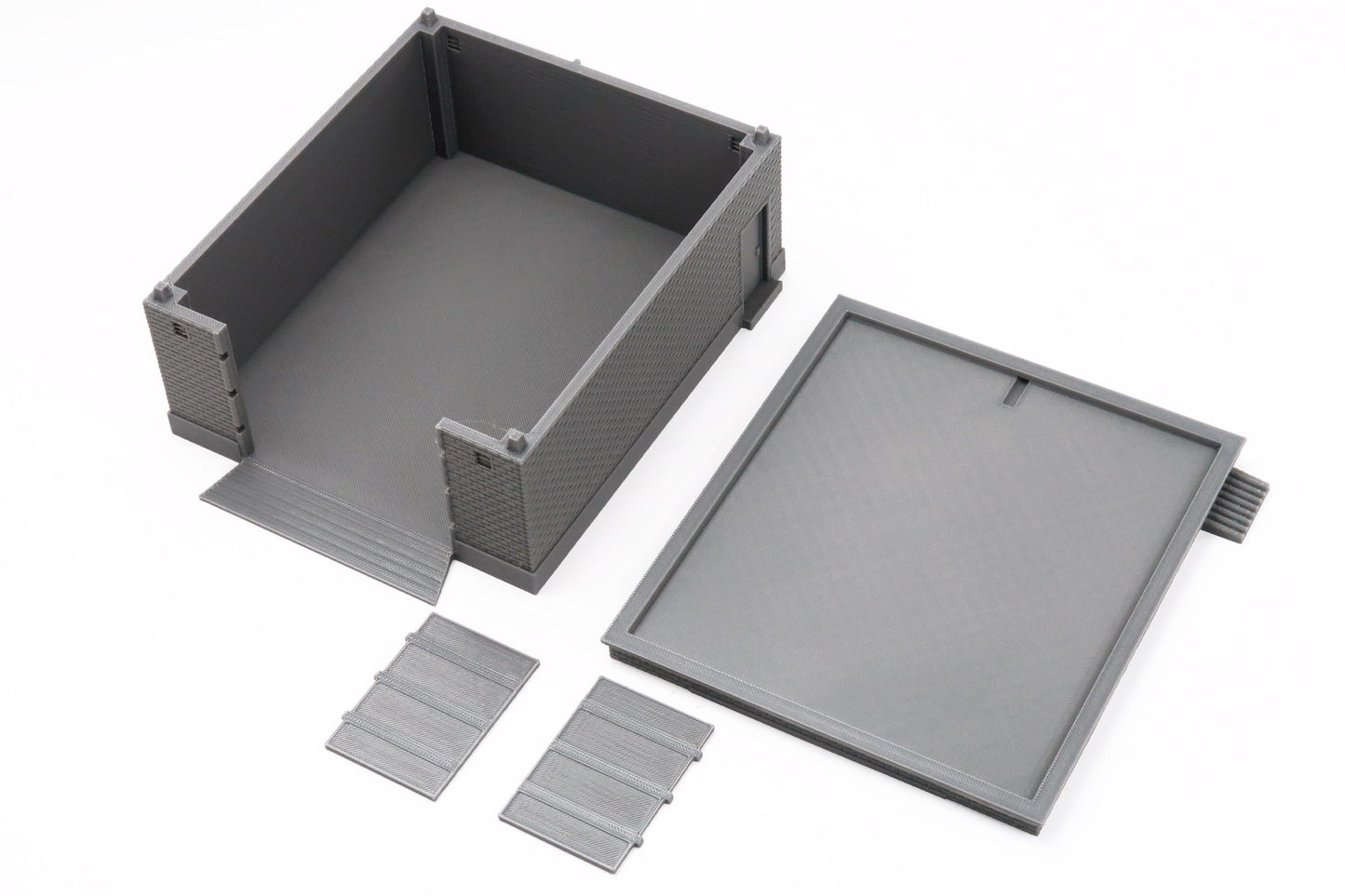 Soviet Workshop Garage- Zona Alfa / Cold War in the East - 3D Printed Miniature Wargaming Terrain 28mm / 20mm / 15mm Scale