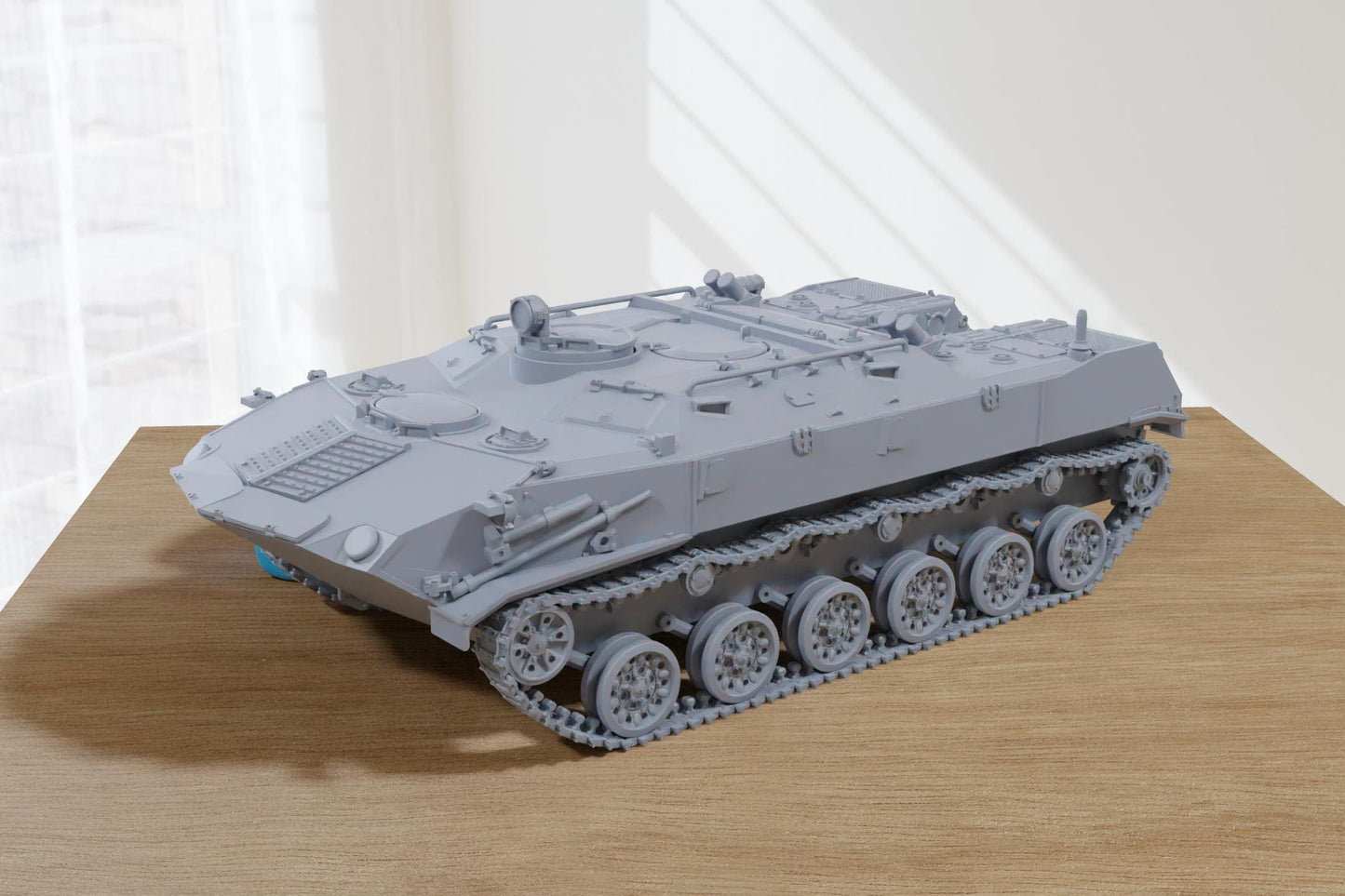BTR-D - Soviet Army tracked armoured personnel carrier - 3D Printed Miniature Tabletop Wargaming Combat Vehicle 28mm / 15mm  Scale