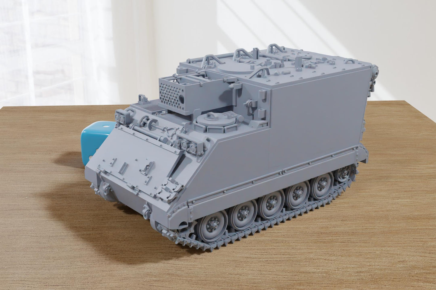 M577A2 - US Army command post carrier - 3D Printed Miniature Tabletop Wargaming Combat Vehicle 28mm / 15mm  Scale