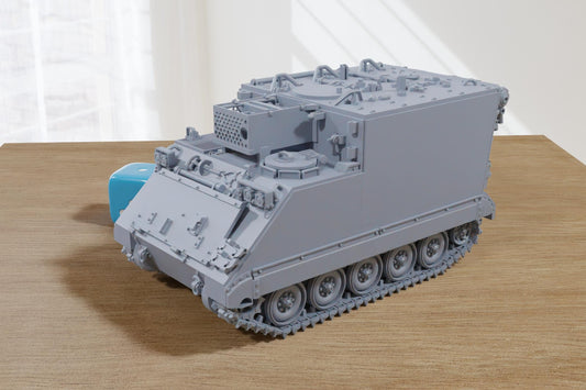 M577A2 - US Army command post carrier - 3D Printed Miniature Tabletop Wargaming Combat Vehicle 28mm / 15mm  Scale