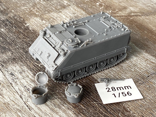 M113A2 - 3D Resin Printed Modern Wargaming Vehicles - Miniatures for Tabletop Wargames - TTRPG
