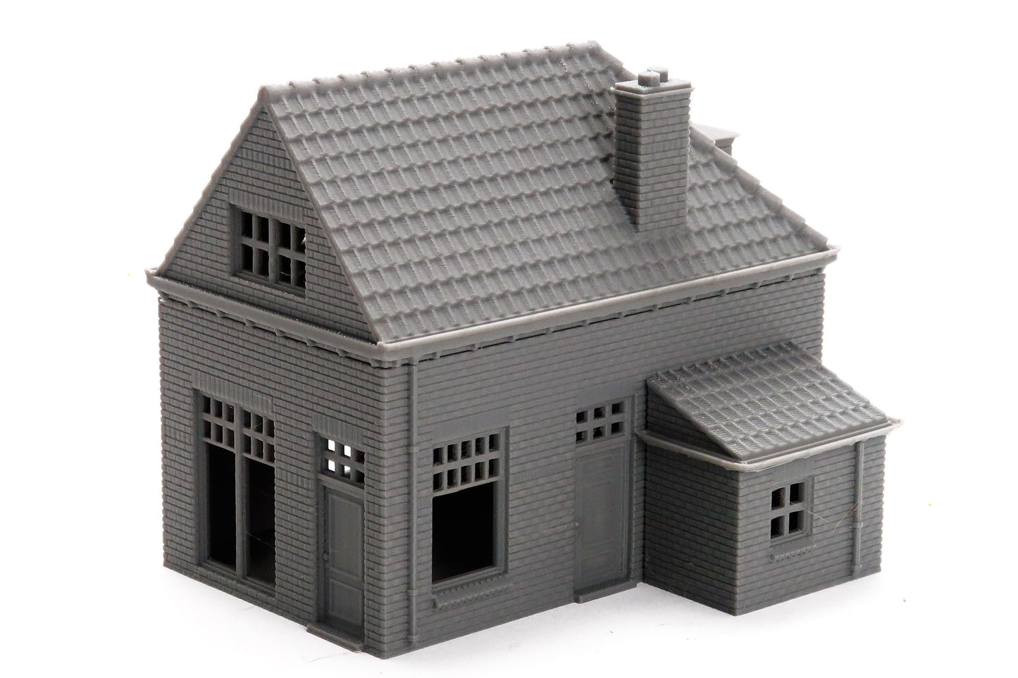 Oosterbeek WWII Single Storey House - 3D Printed Miniature Wargaming Terrain 28mm / 20mm / 15mm Scale