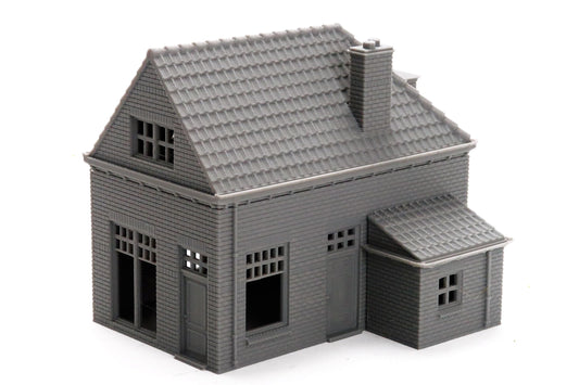 Oosterbeek WWII Single Storey House - 3D Printed Miniature Wargaming Terrain 28mm / 20mm / 15mm Scale