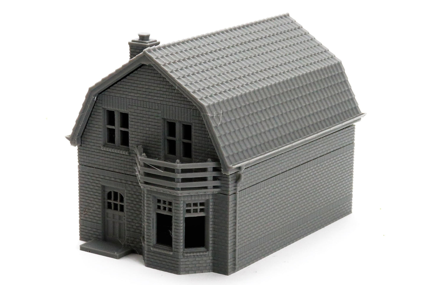 Oosterbeek WWII Double Storey House - 3D Printed Miniature Wargaming Terrain 28mm / 20mm / 15mm Scale