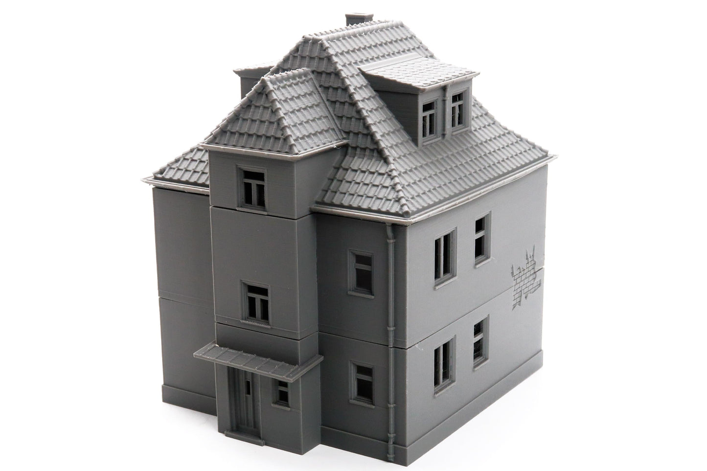 Fulda Cap West German Village Set Vol. 1 - 3D Printed Miniature Cold War Era Wargaming Terrain 28mm / 20mm / 15mm Scale