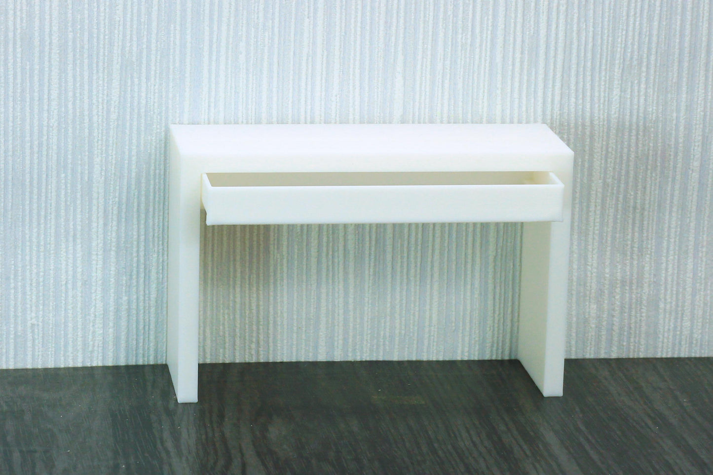 Modern Make-up / Writing Desk | 1:12, 18 & 6 Scale Dollhouse Furniture | 3D Printed Miniature