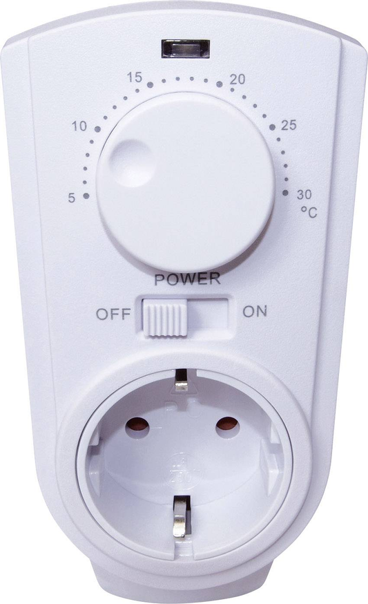 B-Ware Inter Bär 8141 008.01 Zwischenstecker Raumthermostat Thermostat Temperaturregler