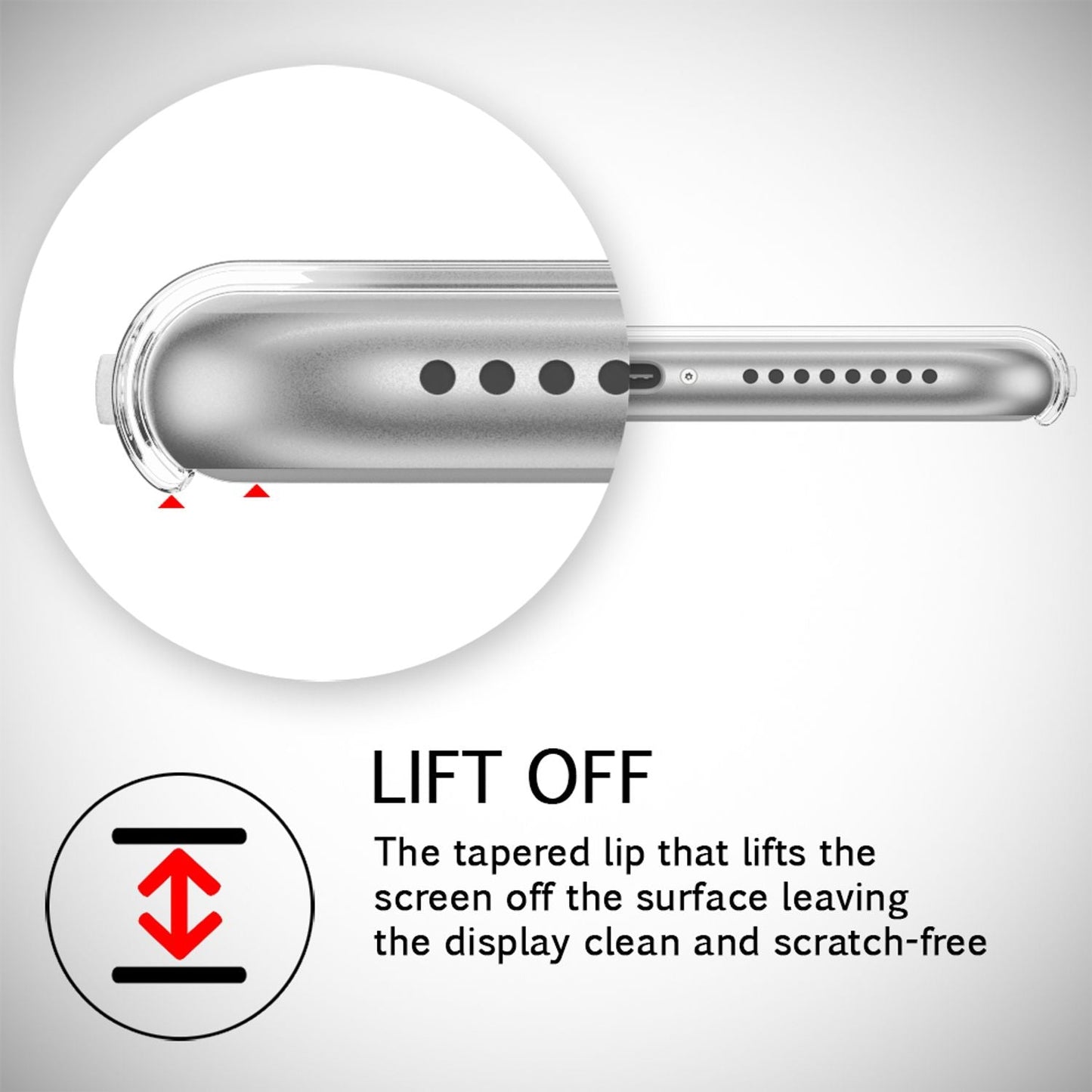 NALIA Case for iPhone 8 Plus / 7 Plus, Slim Phone Case Clear Protective Cover