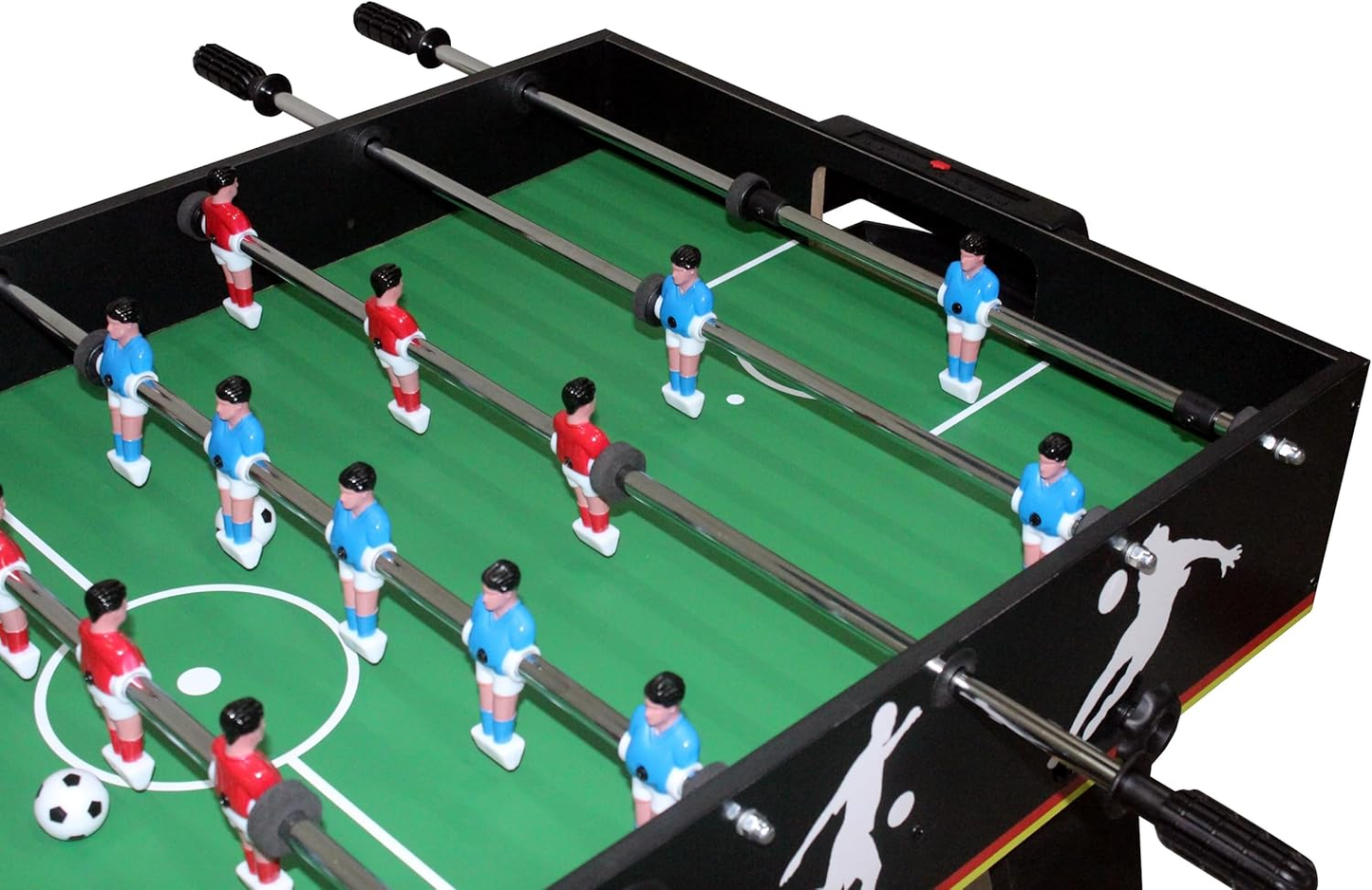 B-Ware Izzy Multifunktionstisch Spieltisch 4 In 1 Tischfußball Billard Tischtennis