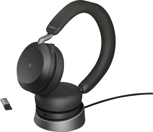 Jabra Evolved2 heyrnartól fyrir síma, Bluetooth, á lager. Sjá texta/mynd.