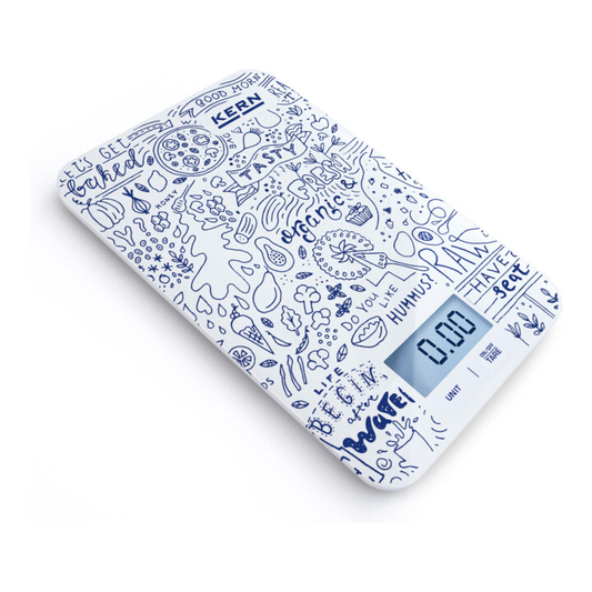 Eldhúsvog með kjarnahönnun í B-flokki, heimilisvog, öryggisgler, flat hönnun