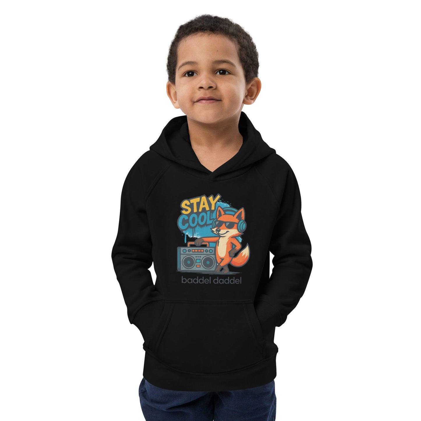 Kinder Hoodie Baddeldaddel Motiv – Kuschelig, cool & umweltfreundlich!