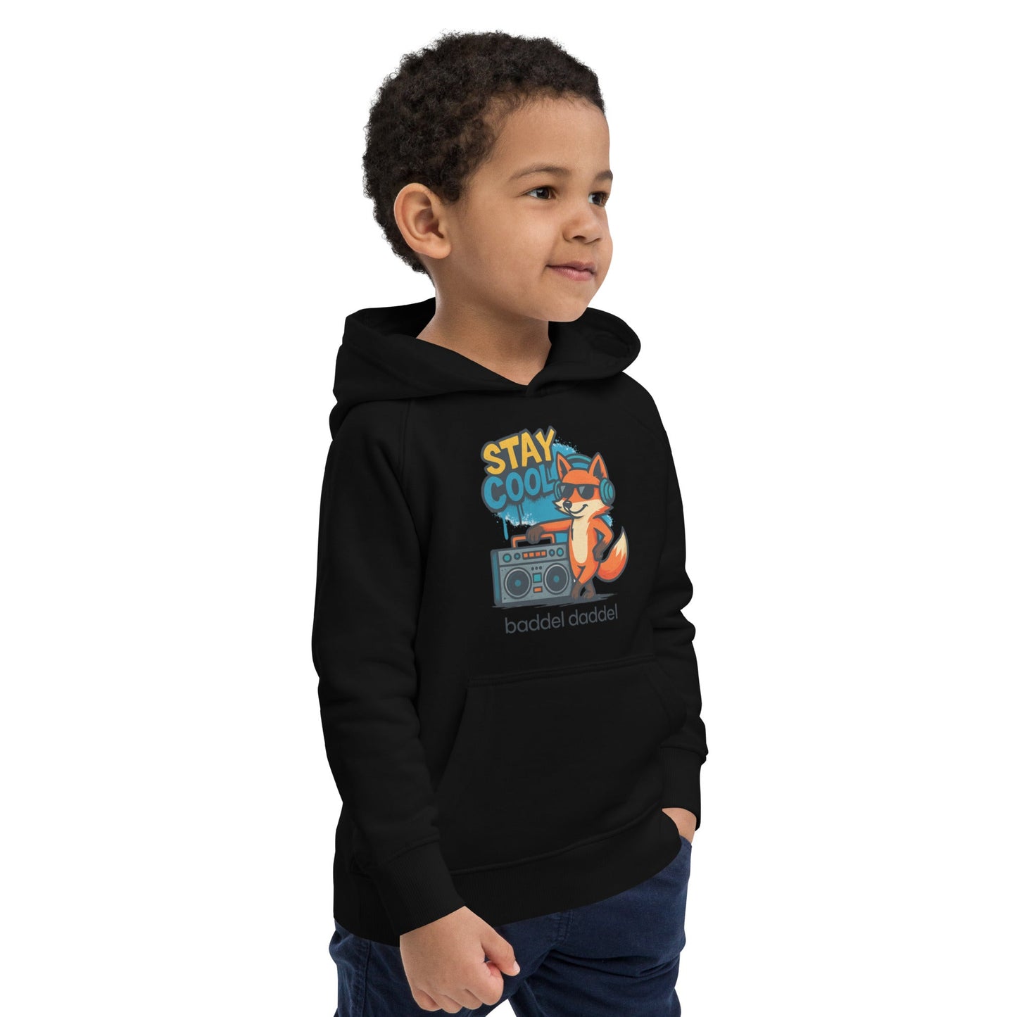 Kinder Hoodie Baddeldaddel Motiv – Kuschelig, cool & umweltfreundlich!