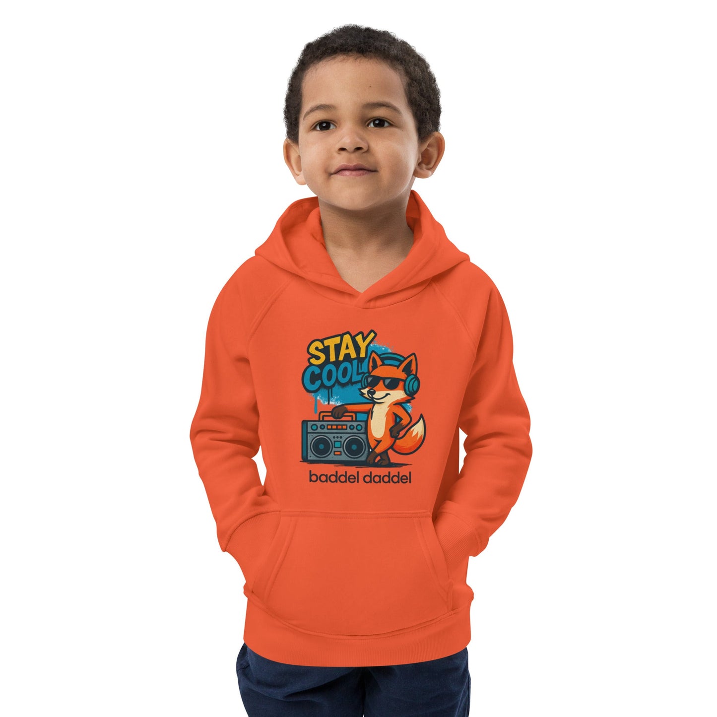 Kinder Hoodie Baddeldaddel Motiv – Kuschelig, cool & umweltfreundlich!