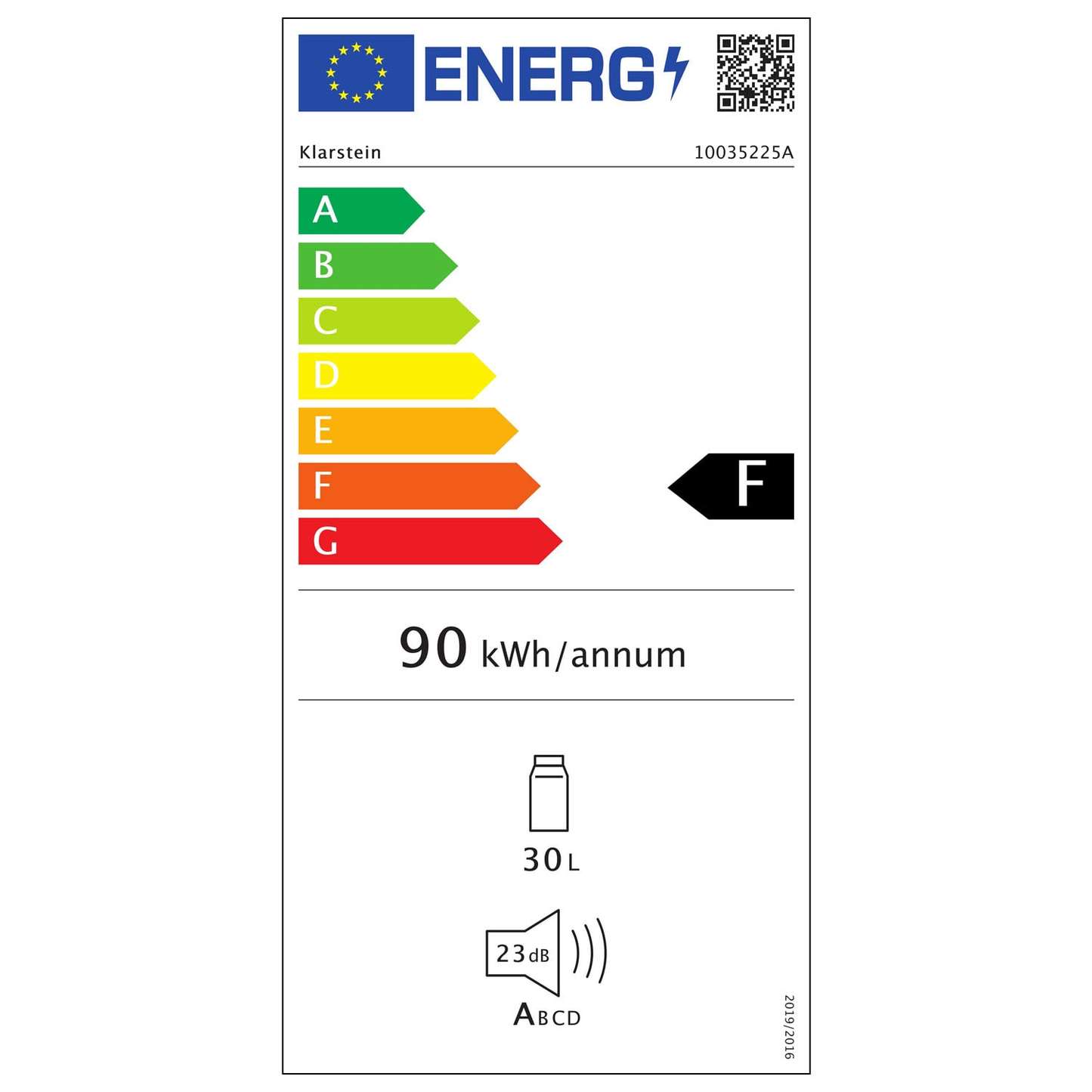 B-Ware Klarstein Brooklyn 32 L Mini Kühlschrank Kompaktkühler Minibar Defektware