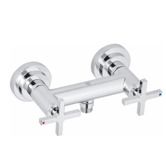 KLUDI "NOVA FONTE Puristic" Brausearmatur (chrom)