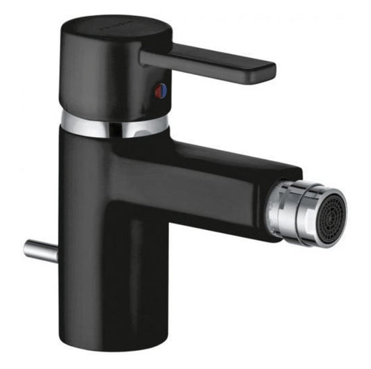 KLUDI "ZENTA" Bidet-Einhebelmischer (schwarz/chrom)