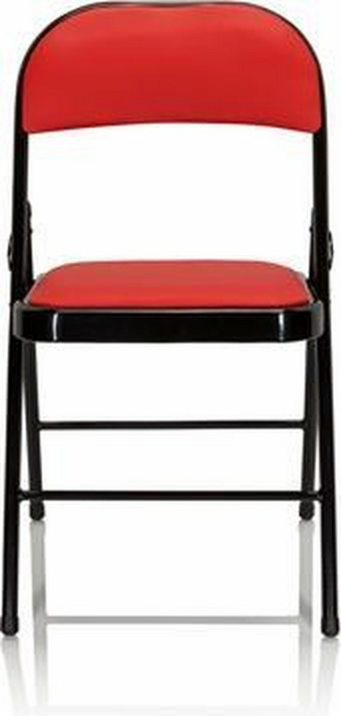 B-stock Hjh Office Tudela folding chair, conference chair, visitor chair, foldable chair, red 882