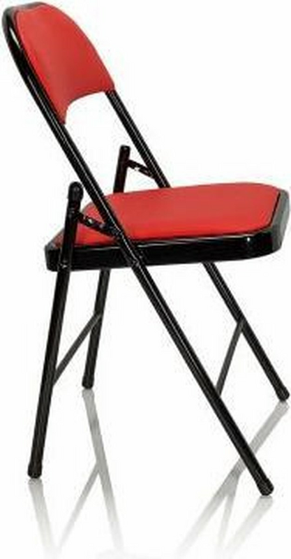 B-stock Hjh Office Tudela folding chair, conference chair, visitor chair, foldable chair, red 882
