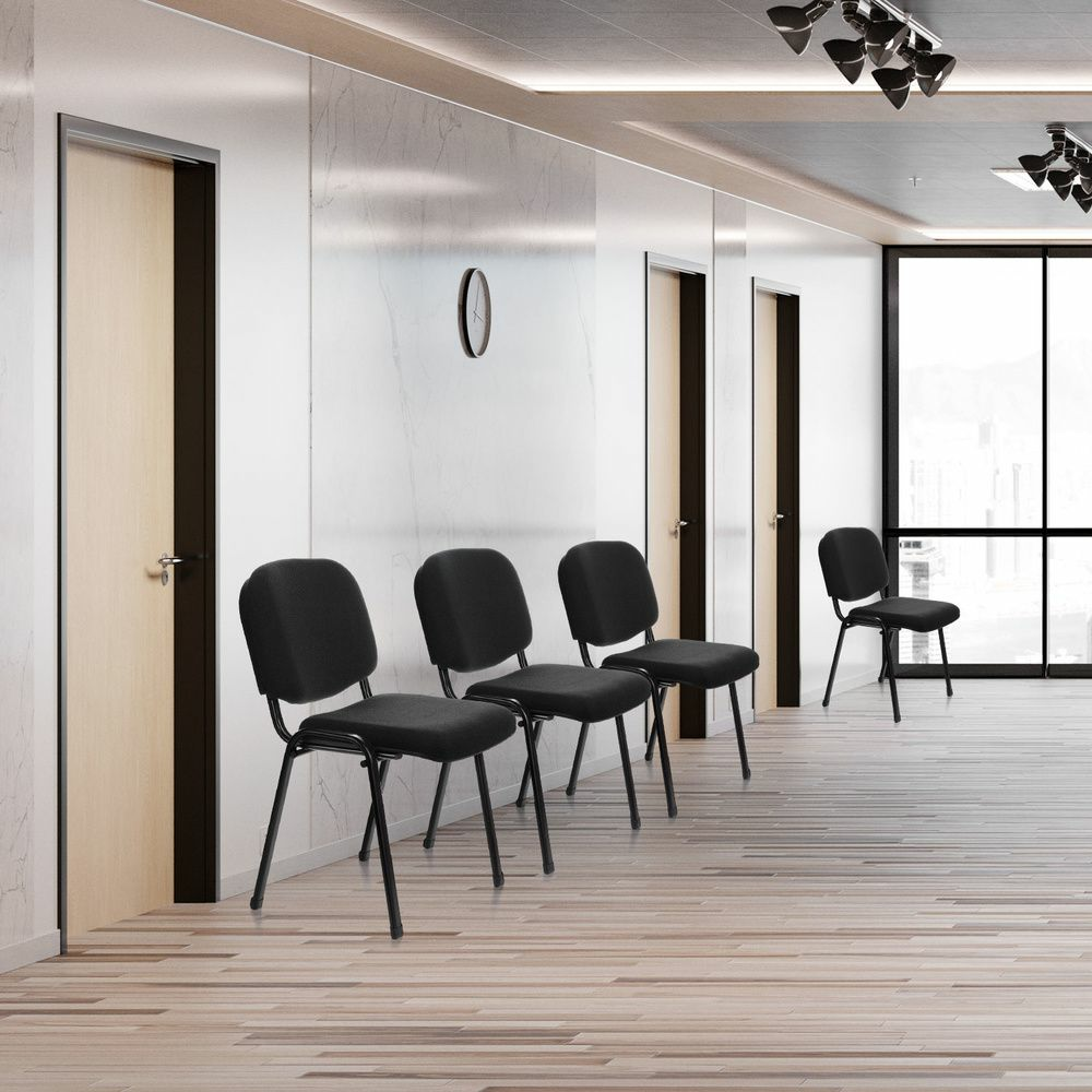 B-Ware Hjh Office Xt 600 Vierfußstuhl Besucherstuhl Konferenzstuhl 2 Stück Siehe Text