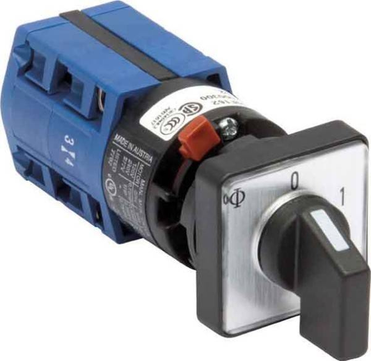 Kraus &amp; Naimer þreparofi, rofi, aðalrofi, grár, á lager