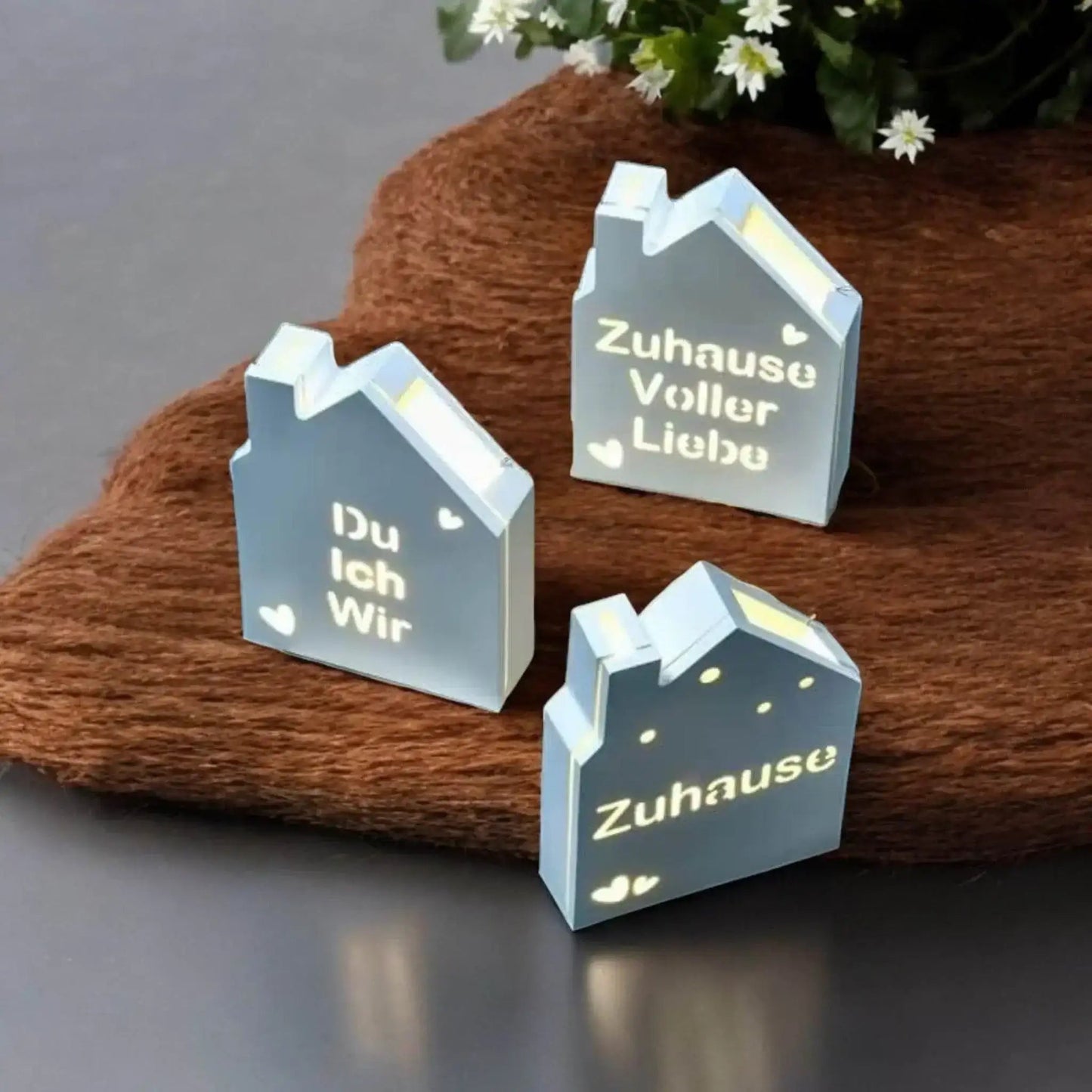 Licht-Dekohäuser – Handgemachte Leuchtdeko mit Herz & Stil