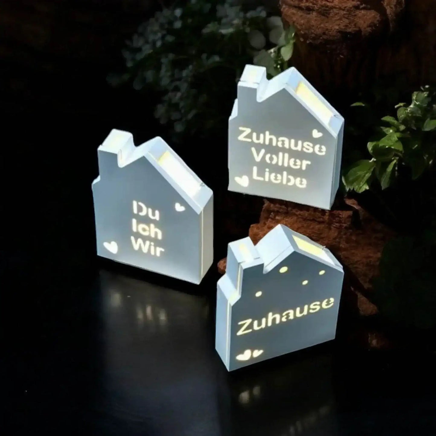 Licht-Dekohäuser – Handgemachte Leuchtdeko mit Herz & Stil