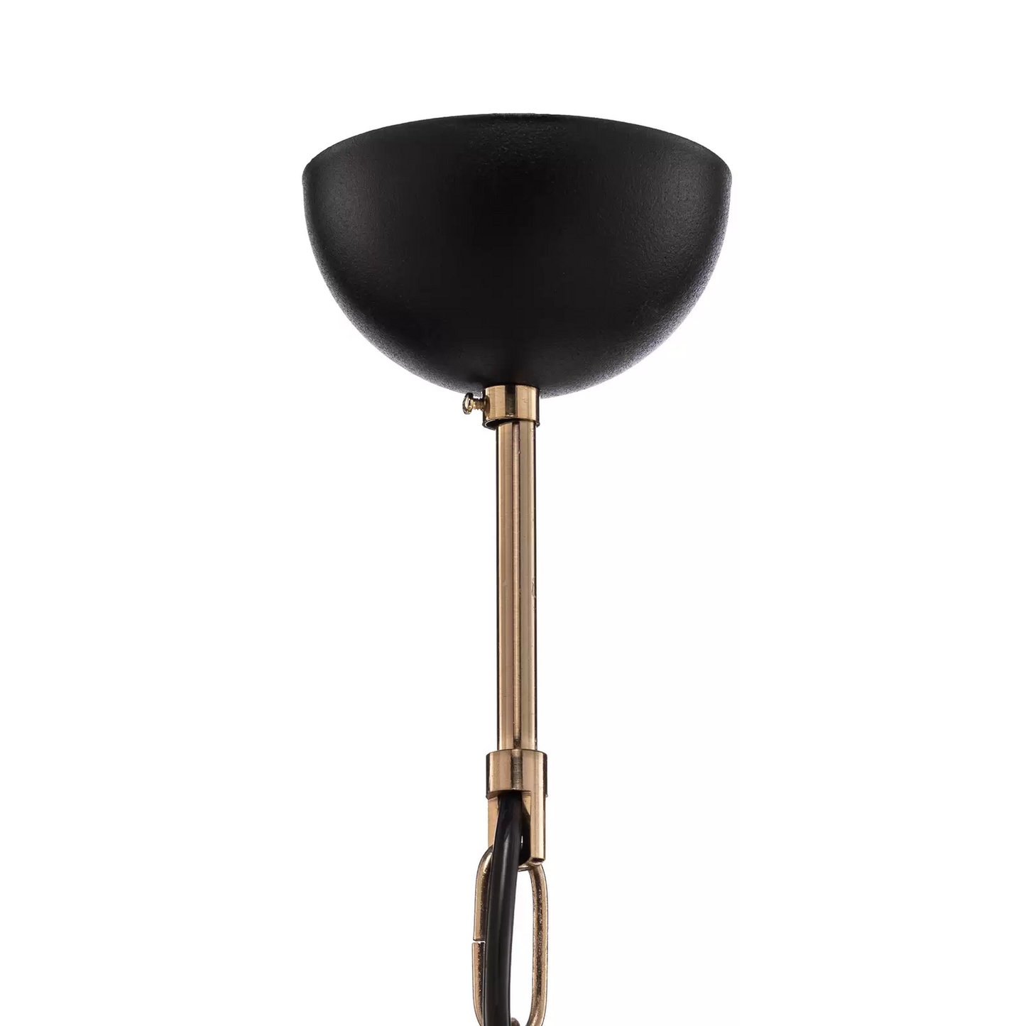 B-flokks ljósakróna Ferra forn messing fimm ljósa loftlampi loftljósalampi