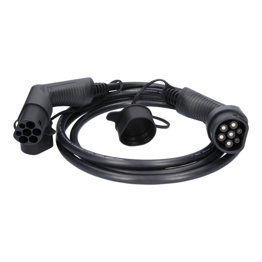 KS Tools Efuturo hleðslusnúra af gerð B, tengill af gerð 2, fyrir rafmagnsbíla, 3 metrar, 11 kW, 16 A