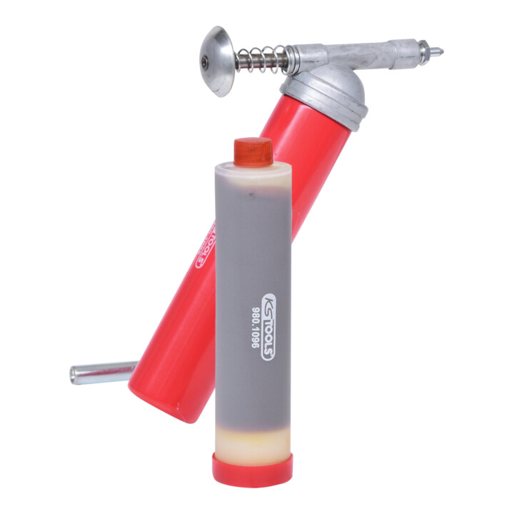 B-Ware Ks Tools Mini Fettpressen Wartungsarbeiten Druckknopf Siehe Text/Foto