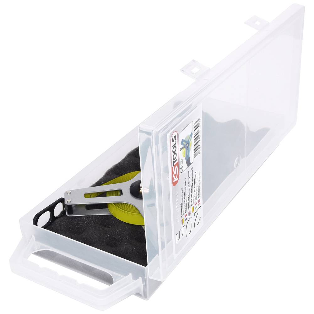 KS Tools, B-flokks, 300.0049, 3000049, málband, 20 m stálrönd, mælitæki, vog