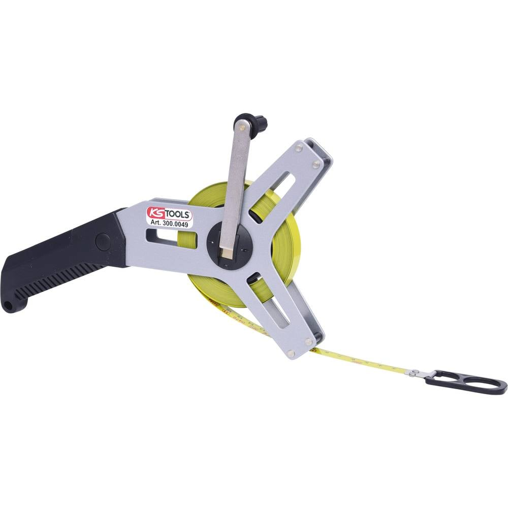 KS Tools, B-flokks, 300.0049, 3000049, málband, 20 m stálrönd, mælitæki, vog