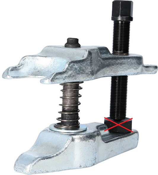 B-grade KS Tools universal ball joint extractor tool, steel, 36 mm. See text/photo.