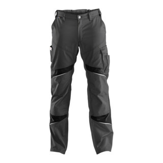 B-grade Kübler Activi Q trousers, size 90, anthracite/black, 2350 work trousers, protective trousers