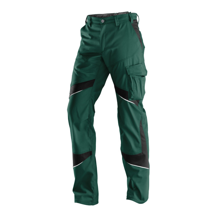 B-grade Kübler Activiq trousers, work trousers, waist trousers, moss green/black, size 48, protective trousers 