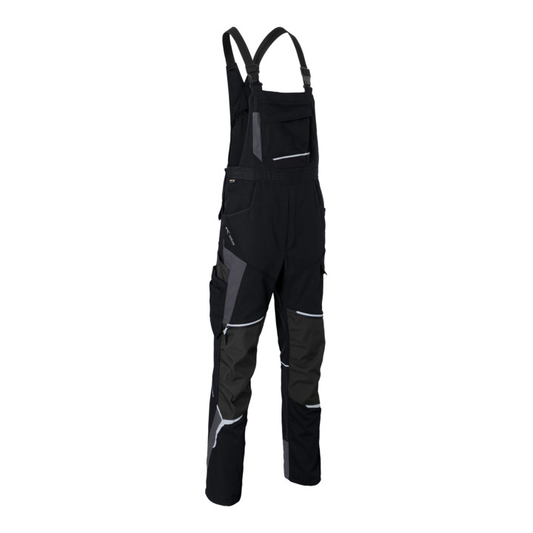 B-grade Kübler bib overalls work trousers PSA 2 black anthracite style 3125 size 52 trousers