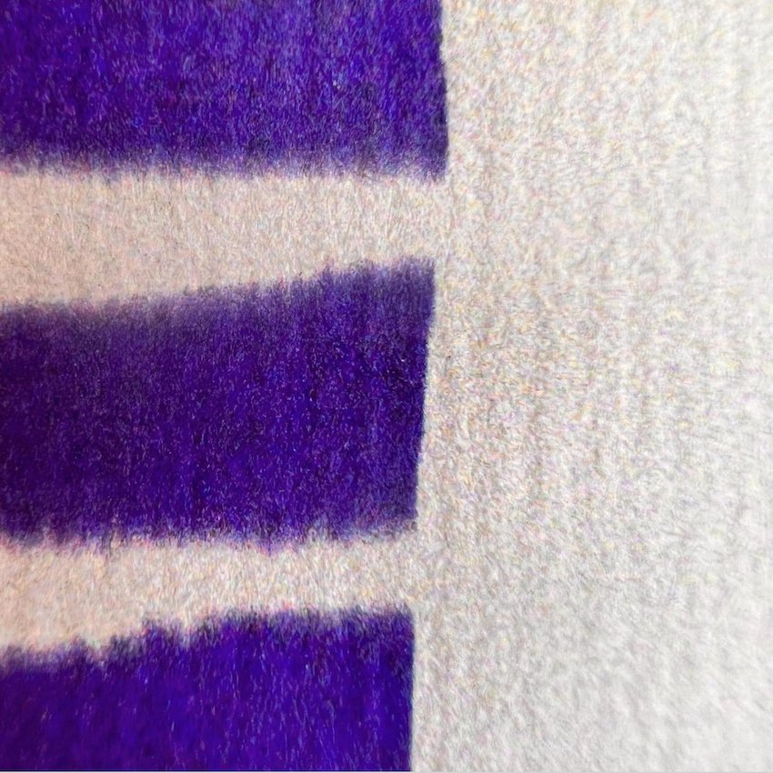 Listaprentun Kilim Yamka fjólublá
