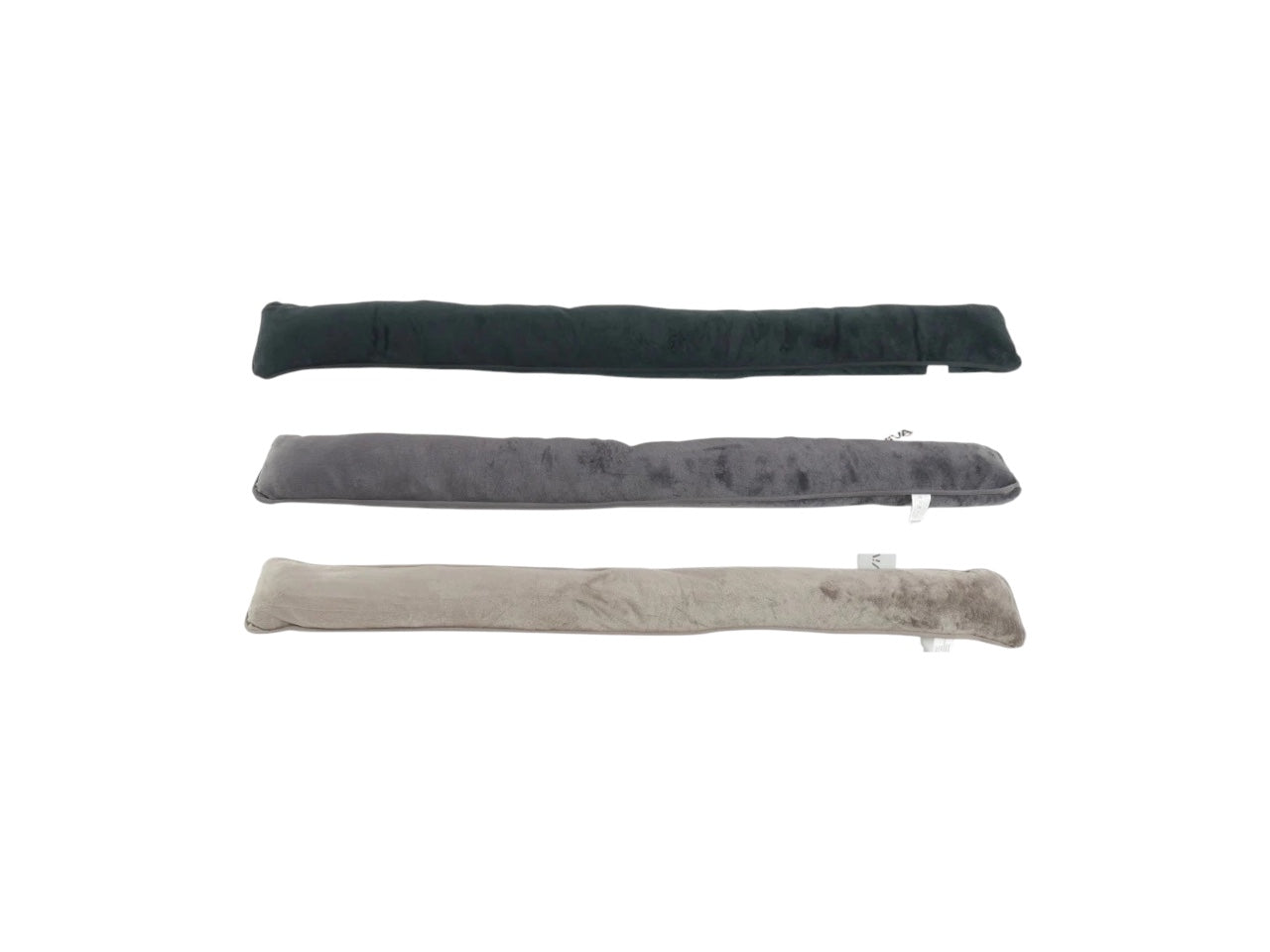 Zugluftstopper Mikrofaser | Türwindstopper ca. 90x10cm | weich & flauschig | Tür Windschutz mit Sandfüllung