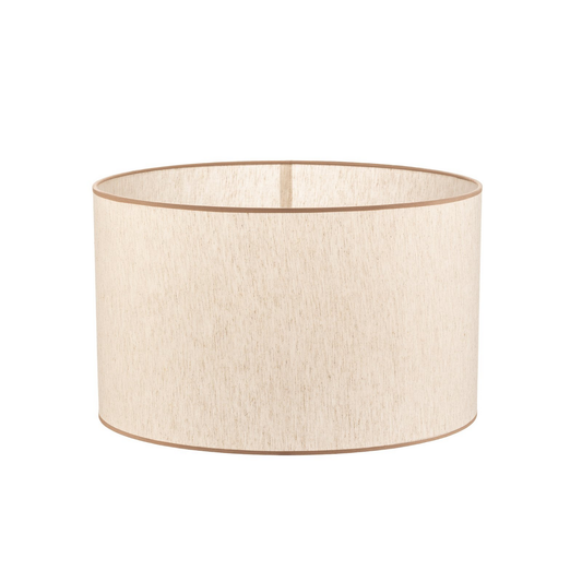 B-grade lampshade, Roller, ecru/beige, ø 50 cm, height 30 cm, lamp, light, spot, shade