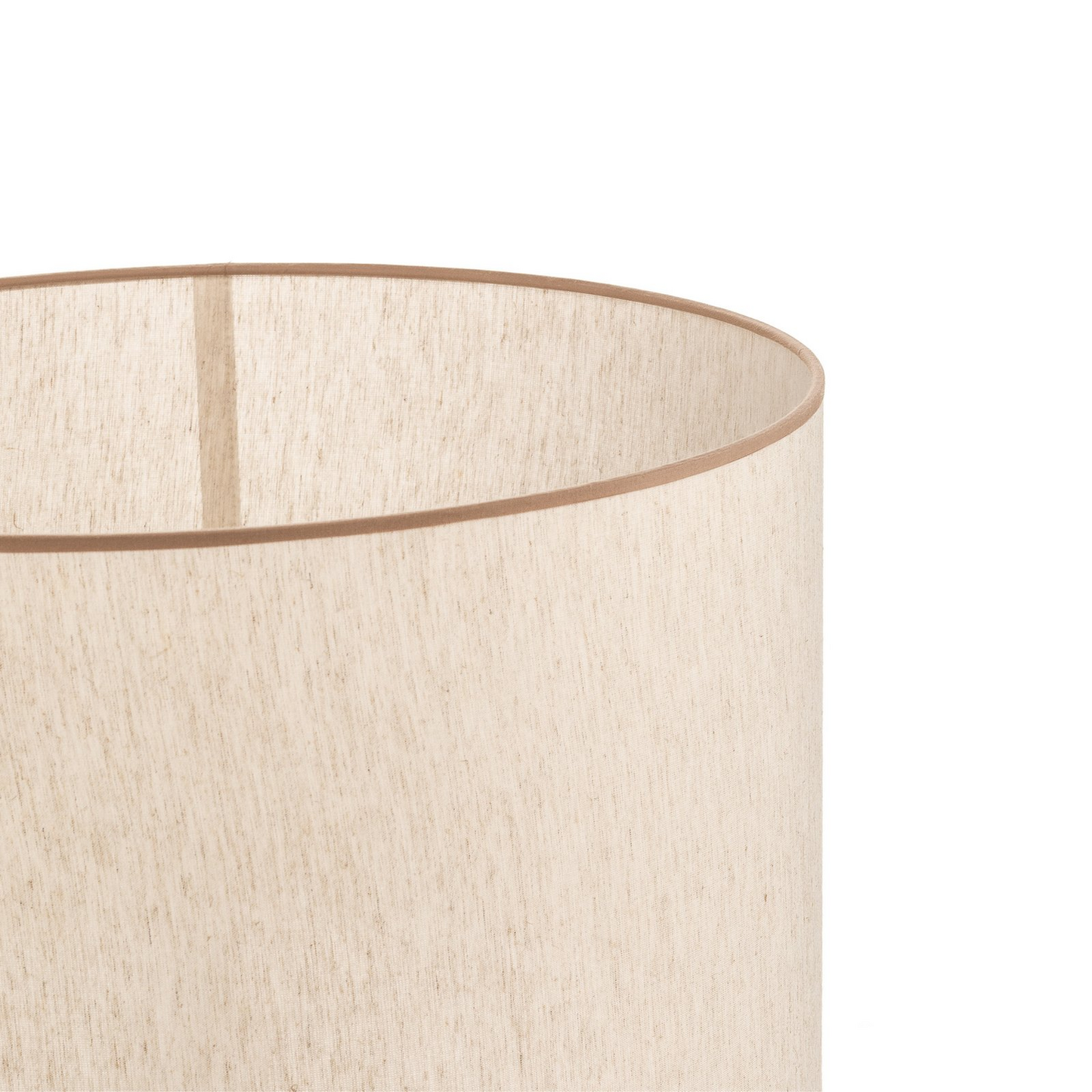B-grade lampshade, Roller, ecru/beige, ø 50 cm, height 30 cm, lamp, light, spot, shade