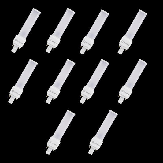 B-flokks Ledvance LED Dulux D13 línuleg ljósapera, 6 W = 13 W, köld hvít, 35 mm x 148 mm, 10 stykki