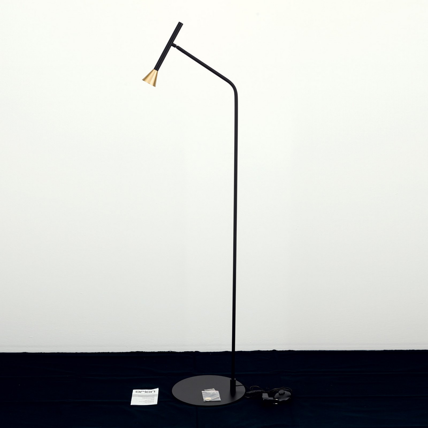 LED gólflampi Odeon í B-flokki með snertideyfi, gólflampi, ljós, kastljós, leslampi