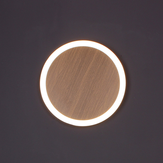 B-lager Eco Light LED veggljós, vegglampi, Morton LED viður, 3 þrepa deyfing, 40 cm