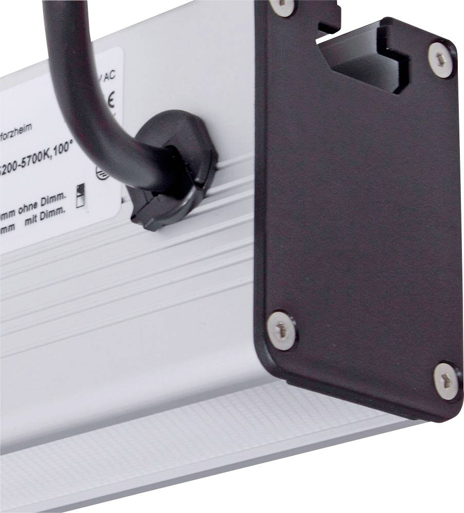 B-lager Led2 vinnuljós með LED-sniði, 14 W 1575 lm 100°, 500 x 45 x 65 mm loftlampi