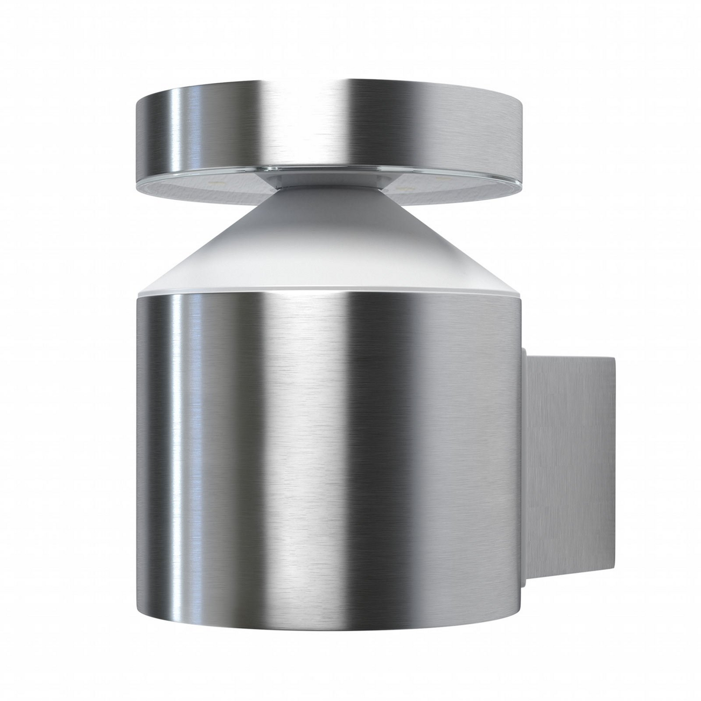 B-flokks Ledvance útiveggljós, lampi, ryðfríu stáli, LED, 6W, hlýhvítt, IP44, úti