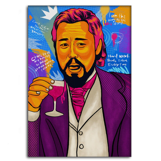 Leonardo DiCaprio - Leinwandbild Pop Art